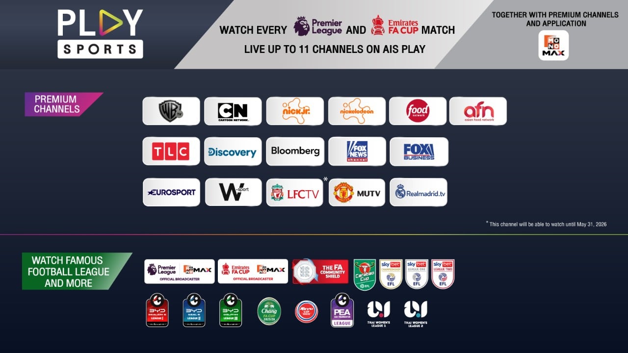 PLAY SPORTS พรีเมียร์ลีก
