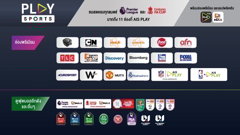 PLAY SPORTS พรีเมียร์ลีก