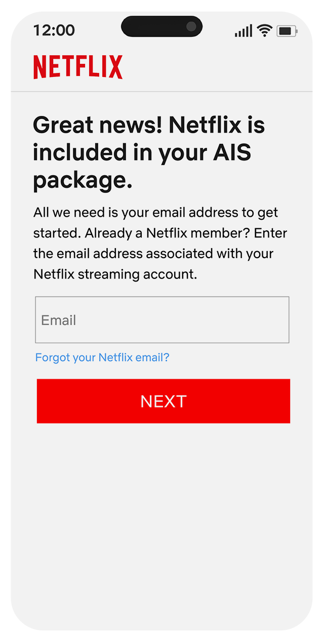 How to get clearance an account in netflix