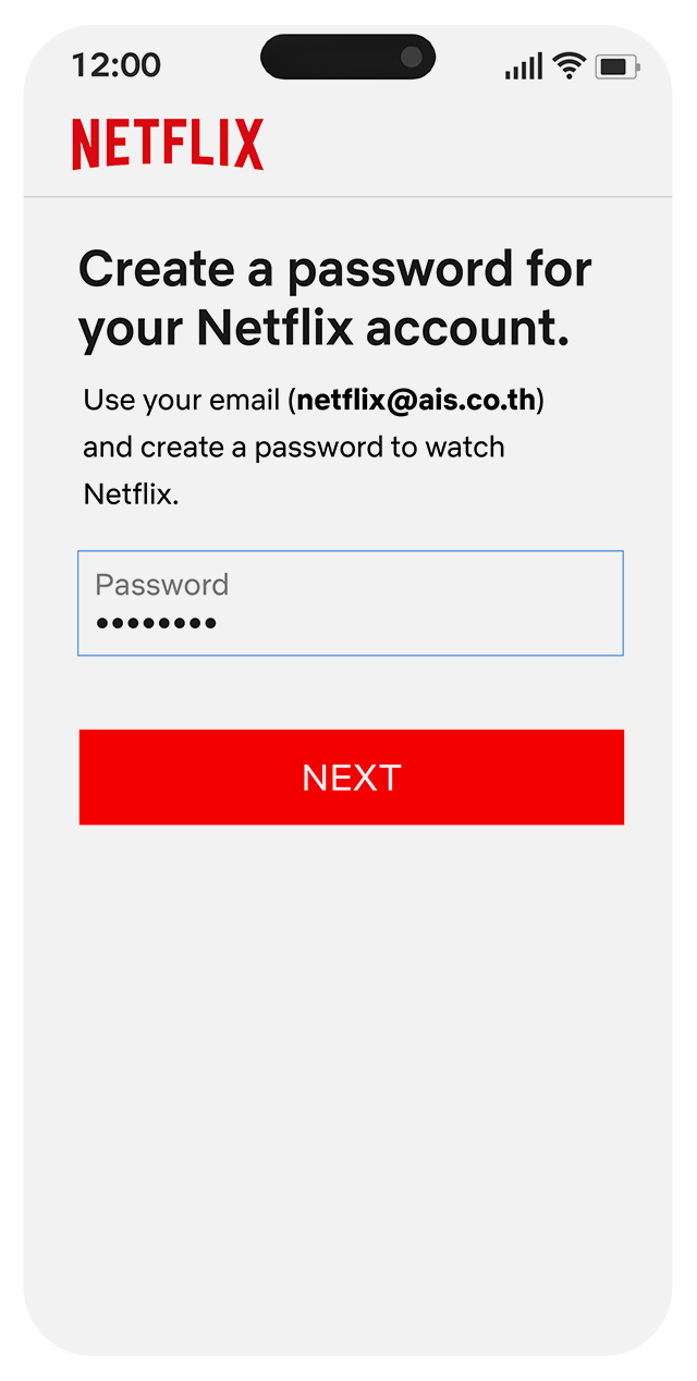 Create netflix sale account