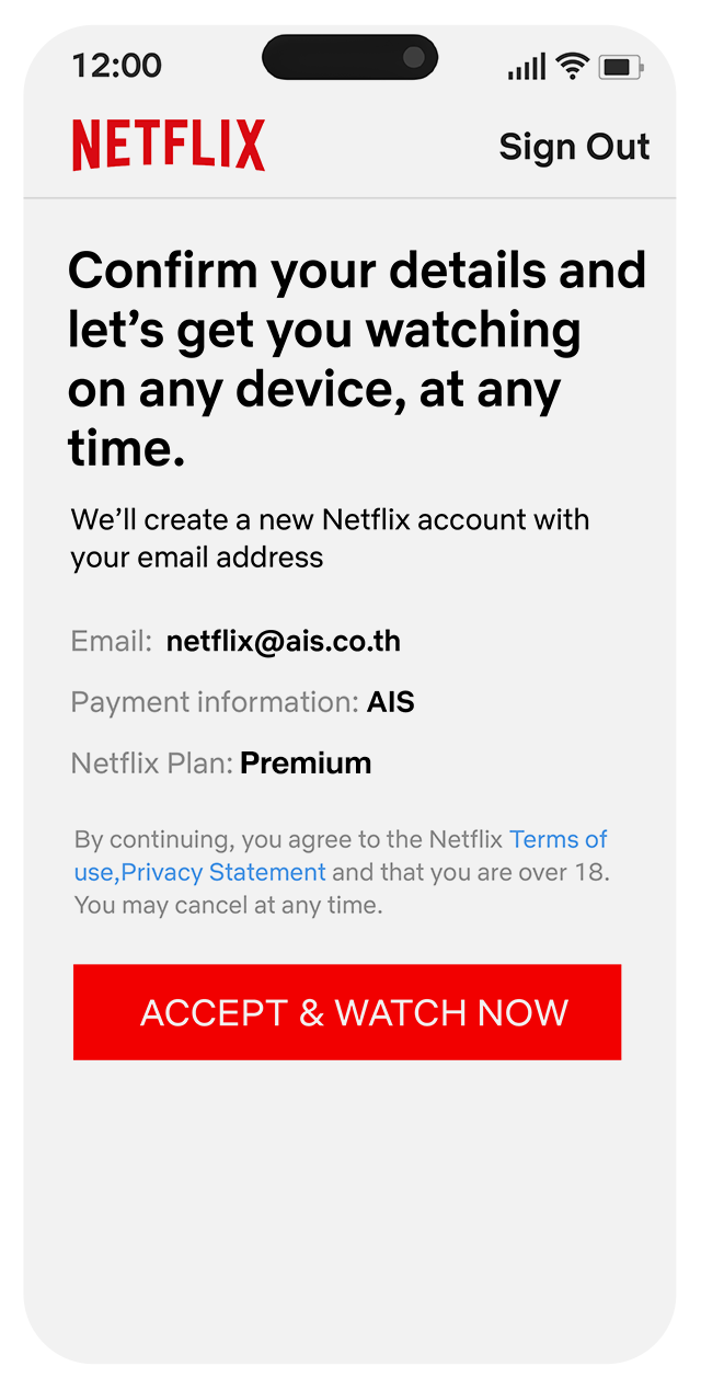 AIS Fibre x Netflix Endless entertainment for your family to get into