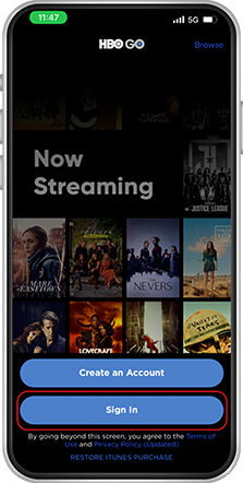How do you use hbo go online