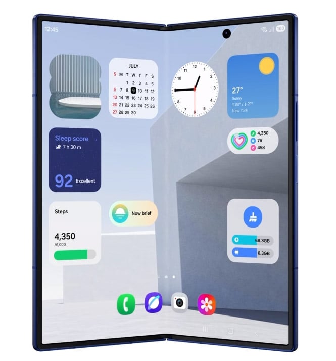 One UI 8 สำหรับ Fold