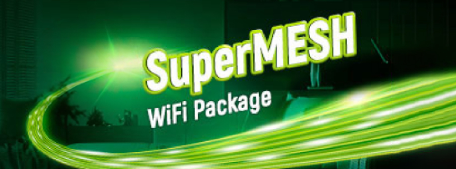 แพ็กเกจ AIS Fibre SuperMESH WiFi อินเทอร์เน็ตบ้านพร้อม mesh wifi