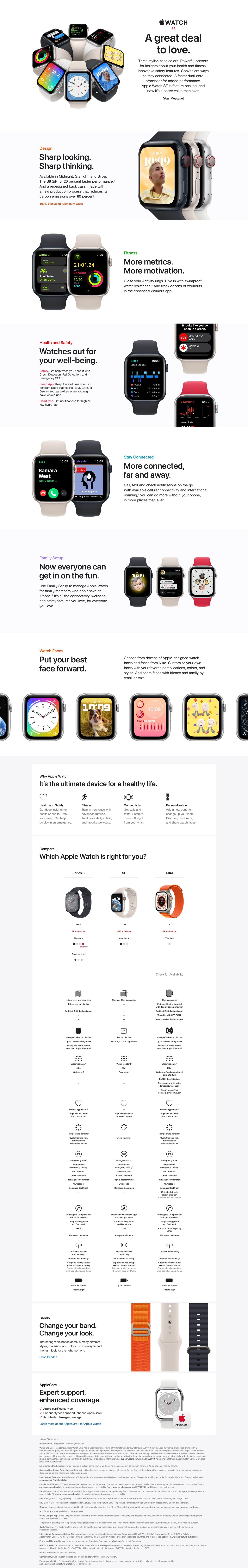 Ais apple sales watch se