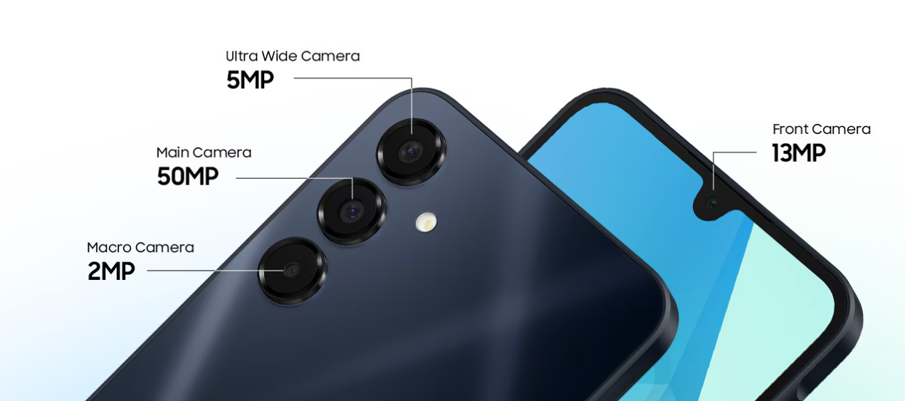 Samsung Galaxy A16 5G กล้อง 3 เลนส์ 