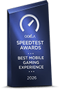 best_mobile_gaming_experience_Ookla_Speedtest_Standard_Trophy_Front_Quarter_RightFacing