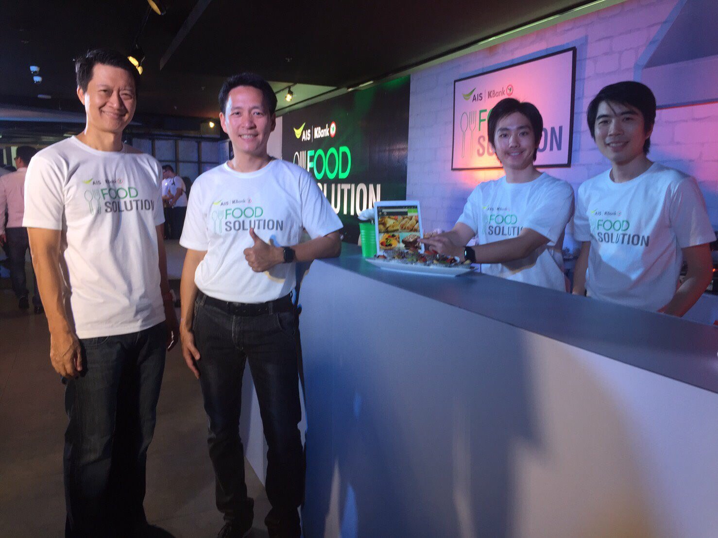 ธนาคารกสิกรไทย เอไอเอส และ 2 เทคสตาร์ทอัพดาวรุ่ง FoodStory และ FlowAccount เปิดตัว Food Solution ครั้งแรก - Startup Thailand Focus